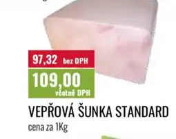 Ratio Vepřová šunka standard nabídka