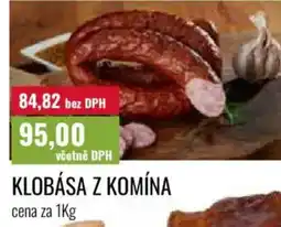Ratio Klobása z komína nabídka