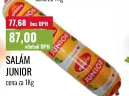 Ratio Salám junior nabídka
