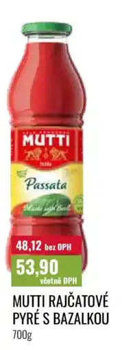 Ratio Mutti rajčatové pyré s bazalkou nabídka