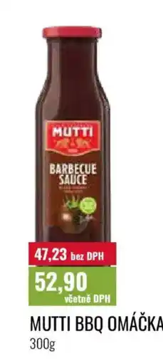 Ratio Mutti bbq omáčka nabídka
