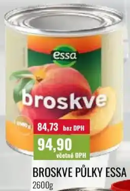 Ratio Essa broskve půlky nabídka