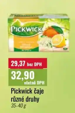 Ratio Pickwick čaje nabídka