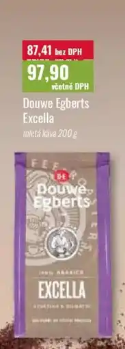 Ratio Douwe Egberts Excella nabídka