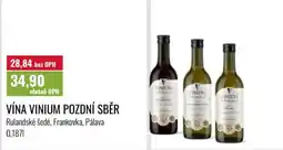 Ratio Vina Vinium pozdní sběr nabídka