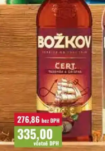 Ratio Božkov cert nabídka