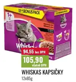 Ratio Whiskas kapsičky nabídka