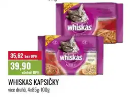 Ratio Whiskas kapsičky nabídka
