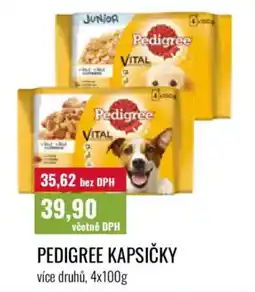 Ratio Pedigree kapsičky nabídka