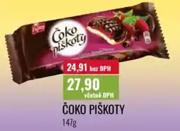 Ratio Čoko piškoty nabídka