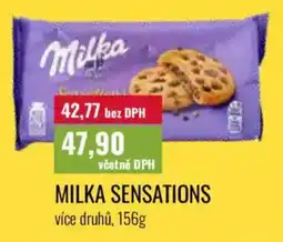 Ratio Milka sensations nabídka