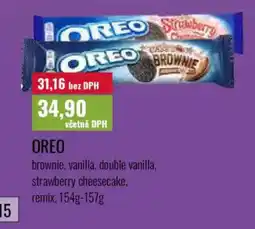 Ratio Oreo nabídka