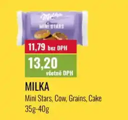 Ratio Milka nabídka