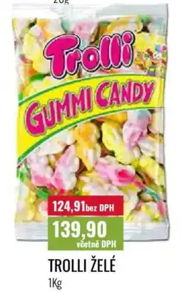 Ratio Trolli želé nabídka