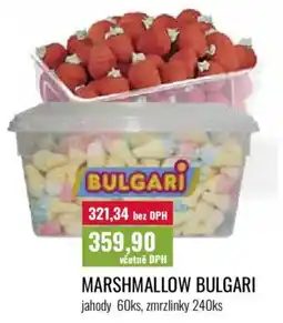 Ratio Bulgari marshmallow nabídka
