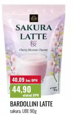 Ratio Bardollini latte sakura nabídka