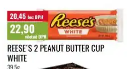 Ratio Reese's 2 peanut butter cup white nabídka