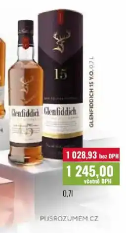 Ratio Glenfiddich 15 Y.O nabídka