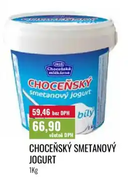 Ratio Choceňský smetanový jogurt nabídka