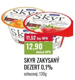 Ratio Skyr zakysaný dezert 0,1% nabídka