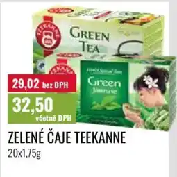 Ratio Zelené čaje teekanne nabídka