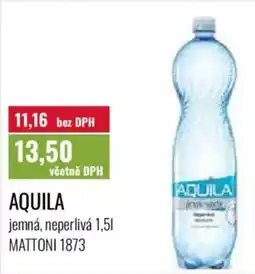 Ratio Aquila jemná, neperlivá nabídka