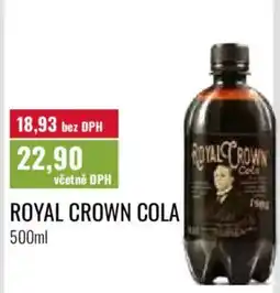Ratio Royal Crown Cola nabídka
