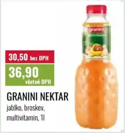 Ratio Granini nektar nabídka