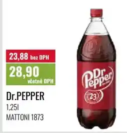 Ratio Dr.Pepper nabídka