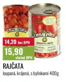 Ratio Rajčata nabídka