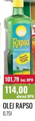 Ratio Olej rapso nabídka