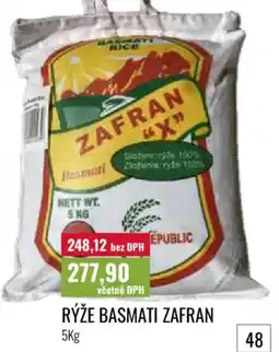 Ratio Rýže basmati zafran nabídka