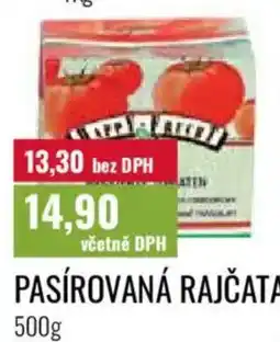 Ratio Pasírovaná rajčata nabídka