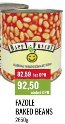 Ratio Fazole baked beans nabídka
