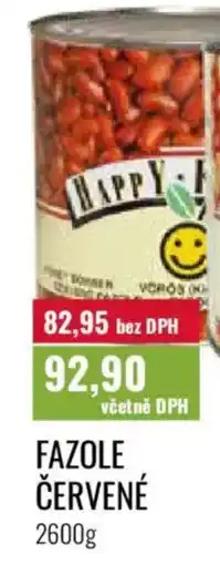 Ratio Fazole Červené nabídka