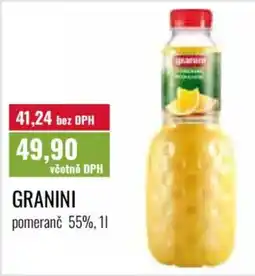 Ratio Granini pomeranč 55% nabídka