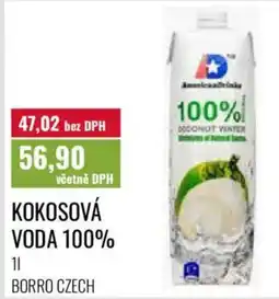Ratio Kokosová voda 100% nabídka