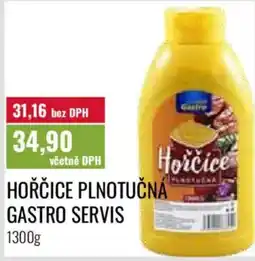 Ratio Gastro Servis hořčice plnotučná nabídka