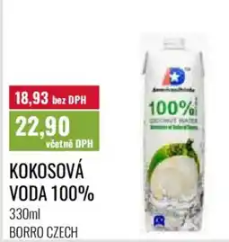 Ratio Kokosová voda 100% nabídka