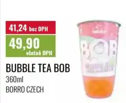Ratio Bubble Tea Bob nabídka