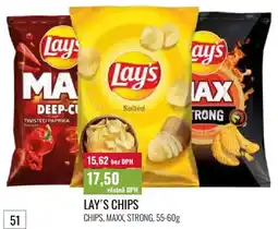 Ratio Lay's chips nabídka