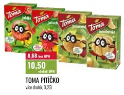 Ratio Toma pitíčko více druhů nabídka