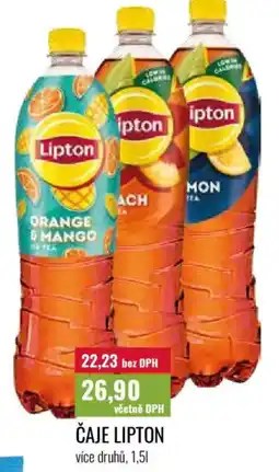 Ratio Čaje lipton nabídka