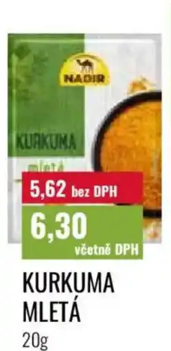 Ratio Nadir kurkuma mletá nabídka