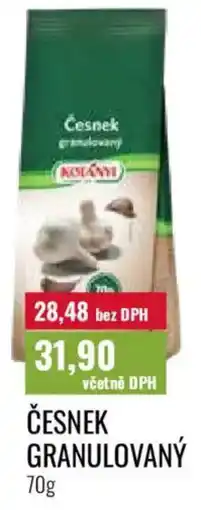 Ratio Česnek granulovaný nabídka