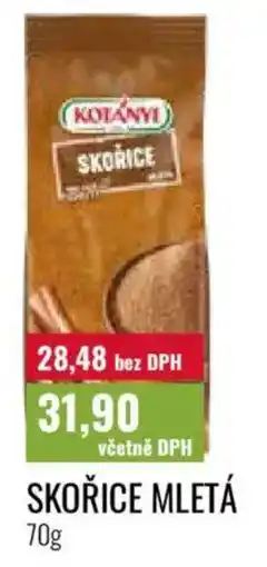 Ratio Skořice mletá nabídka