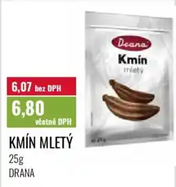 Ratio Drana kmín mletý nabídka