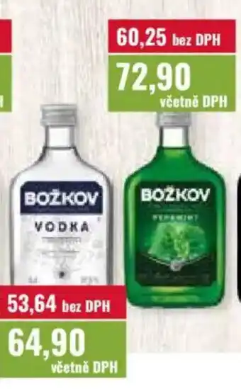 Ratio Božkov vodka nabídka