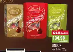 Ratio Lindor nabídka
