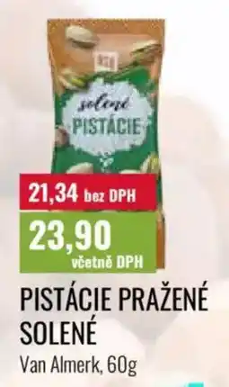 Ratio Van Almerk pistácie pražené solené nabídka